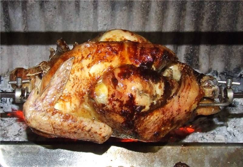 poulet en fin de cuisson