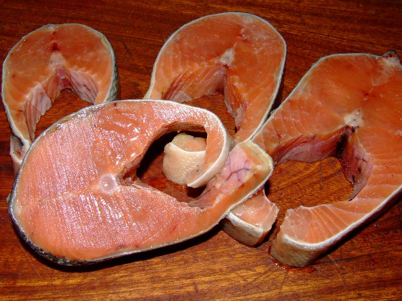 darnes de saumon